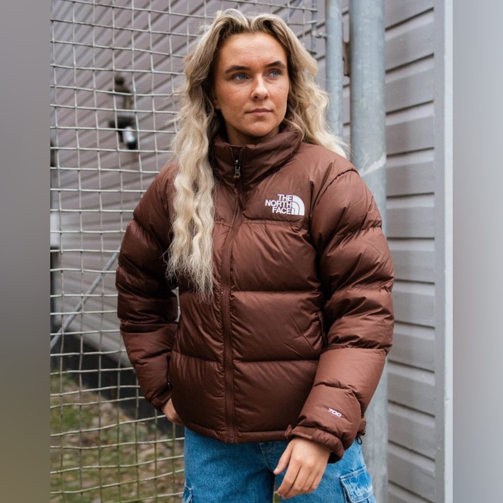 The North Face women’s 1996 Retro Nuptse Jacket in dark oak